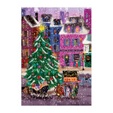 Christmas Square - Joy Laforme | Galison | 60 Pieces | Greeting Card Jigsaw Puzzle - Puzzles +