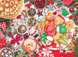 Christmas Table - Delicious Food | Eurographics | 1000 Pieces | Jigsaw Puzzle - Puzzles +