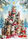 Christmas Tree Cats | Eurographics | 1000 Pieces | Jigsaw Puzzle - Puzzles +