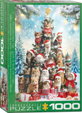 Christmas Tree Cats | Eurographics | 1000 Pieces | Jigsaw Puzzle - Puzzles +