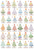 Christmas Trees | Botop Blackcard | 300 Pieces | Jigsaw Puzzle - Puzzles +