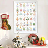 Christmas Trees | Botop Blackcard | 300 Pieces | Jigsaw Puzzle - Puzzles +