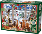 Christmas Visitors | Cobble Hill | 1000 Pieces | Jigsaw Puzzle - Puzzles +