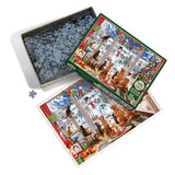 Christmas Visitors | Cobble Hill | 1000 Pieces | Jigsaw Puzzle - Puzzles +