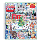 Christmas World - Michael Storrings | Galison | 1500 Pieces | Jigsaw Puzzle - Puzzles +