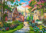 Church Lane - Down The Lane No.4 | Ravensburger | 1000 Pieces | Jigsaw Puzzle - Puzzles +