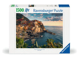 Cinque Terre Viewpoint | Ravensburger | 1500 Pieces | Jigsaw Puzzle - Puzzles +
