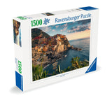 Cinque Terre Viewpoint | Ravensburger | 1500 Pieces | Jigsaw Puzzle - Puzzles +