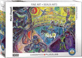Circus Horse - Marc Chagall | Fine Art Collection | Eurographics | 1000 Pieces | Jigsaw Puzzle - Puzzles +