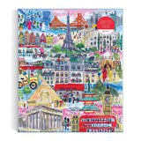 Cities Around The World - Michael Storrings | Galison | 1000 Pieces | Jigsaw Puzzle - Puzzles +