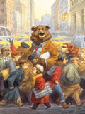 City Bear - Peter de Sève | New York Puzzle Company | 1000 Pieces | Jigsaw Puzzle - Puzzles +