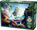 Coastal Waves - Dale Hitchcox | Cobble Hill | 1000 Pieces | Jigsaw Puzzle - Puzzles +