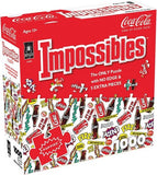 Coca-Cola - Pop Fizz | Impossibles | Bepuzzled | 1000 Pieces | Jigsaw Puzzle - Puzzles +