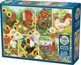 Cockadoodledoo | Cobble Hill | 500 Pieces | Jigsaw Puzzle - Puzzles +