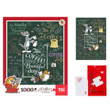 Coffee Time | Tom and Jerry | TOI | 1000 Pieces | Jigsaw Puzzle - Puzzles +