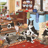 Collie Wobbles - Tracy Hall | House Of Puzzles | 1000 Pieces | Jigsaw Puzzle - Puzzles +