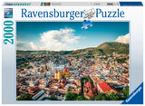 Colonial City In Guanajuato - Mexico | Ravensburger | 2000 Pieces | Jigsaw Puzzle - Puzzles +