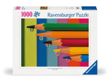 Coloured Pencils | Ravensburger | 1000 Pieces | Jigsaw Puzzle - Puzzles +