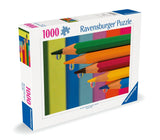 Coloured Pencils | Ravensburger | 1000 Pieces | Jigsaw Puzzle - Puzzles +