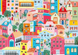 Colourful Houses - Shanya Bharti | Magnolia | 1000 Pieces | Jigsaw Puzzle - Puzzles +