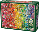Colourful Rainbow - Shelley Davies | Cobble Hill | 1000 Pieces | Jigsaw Puzzle - Puzzles +
