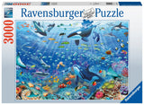 Colourful Underwater World | Ravensburger | 3000 Pieces | Jigsaw Puzzle - Puzzles +