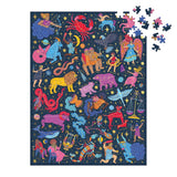 Constellations 101: Stargazing | Galison | 500 Pieces | Jigsaw Puzzle Book - Puzzles +