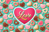 Cookies - Valentines | Micro Puzzles | 150 Pieces | Micro Jigsaw Puzzle - Puzzles +