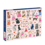 Cool Cats | Mudpuppy | 1000 Pieces | Jigsaw Puzzle - Puzzles +