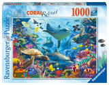 Coral Reef Retreat | Ravensburger | 1000 Pieces | Jigsaw Puzzle - Puzzles +
