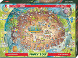 Cosmic Habitat - Funky Zoo | Marino Degano | Heye | 1000 Pieces | Jigsaw Puzzle - Puzzles +
