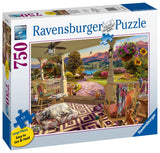 Cosy Front Porch | Ravensburger | 750 Extra Large Pieces | Jigsaw Puzzle - Puzzles +