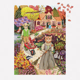 Cottage Cats - Anja Riebensahm | Galison | 1000 Pieces | Jigsaw Puzzle - Puzzles +
