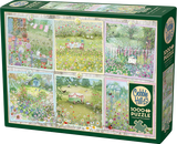 Cottage Garden - Lucy Grossmith | Cobble Hill | 1000 Pieces | Jigsaw Puzzle - Puzzles +