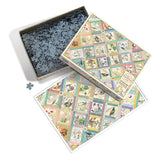 Country Diary Quilt - Country Diary | Edith Holden | Cobble Hill | 1000 Pieces | Jigsaw Puzzle - Puzzles +