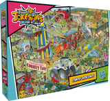 Country Show Chaos - Jokesaws | Andy Tudor | Gibsons | 1000 Pieces | Jigsaw Puzzle - Puzzles +