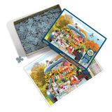 Country Truck In Autumn | Cobble Hill | 500 Pieces | Jigsaw Puzzle - Puzzles +