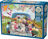 Country Truck In Spring | Cobble Hill | 500 Pieces | Jigsaw Puzzle - Puzzles +