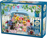 Country Truck In Summer | Cobble Hill | 500 Pieces | Jigsaw Puzzle - Puzzles +