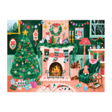 Cozy By The Fireplace - Carla Ellis | Galison | 1000 Pieces | Jigsaw Puzzle - Puzzles +