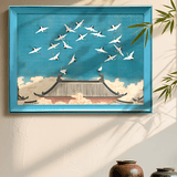 Crane | Botop Blackcard | 1000 Piece Puzzle | Jigsaw Puzzle - Puzzles +