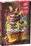 Crazy Cake | CherryPazzi | 500 Pieces | Jigsaw Puzzle - Puzzles +