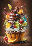 Crazy Cake | CherryPazzi | 500 Pieces | Jigsaw Puzzle - Puzzles +