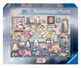 Crazy Cats... Christmas Crackers - Vintage No.16 | Linda Jane Smith | Ravensburger | 1000 Pieces | Jigsaw Puzzle - Puzzles +