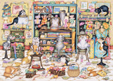 Crazy Cats... Mrs Hardwick's Haberdashery - Vintage No.15 | Linda Jane Smith | Ravensburger | 1000 Pieces | Jigsaw Puzzle - Puzzles +