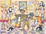 Crazy Cats... Taby & Co. - Vintage No.17 | Linda Jane Smith | Ravensburger | 500 Pieces | Jigsaw Puzzle - Puzzles +