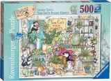 Crazy Cats... Tom Cat's House Cats - Vintage No.13 | Linda Jane Smith | Ravensburger | 500 Pieces | Jigsaw Puzzle - Puzzles +