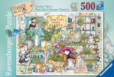 Crazy Cats... Tom Cat's House Cats - Vintage No.13 | Linda Jane Smith | Ravensburger | 500 Pieces | Jigsaw Puzzle - Puzzles +