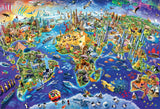 Crazy World | Eurographics | 2000 Pieces | Jigsaw Puzzle - Puzzles +