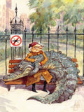 Crocodile Tears - Peter de Sève | New York Puzzle Company | 500 Pieces | Jigsaw Puzzle - Puzzles +